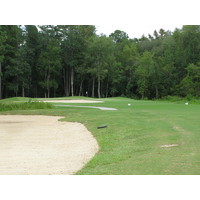 Lost Plantation Golf Club's No. 2 is a risk-reward hole with sand and marsh, which is the risk if your drive falls shot.
